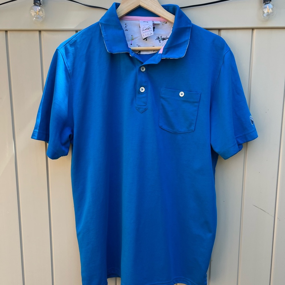 Puma x Arnold Palmer Blue Golf Polo - Size L